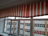 Вертикальные жалюзи с чередованием цветов