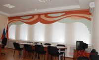 Мультифактурные жалюзи в кабинете руководителя