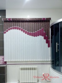 Мультифактурные жалюзи в ванной комнате